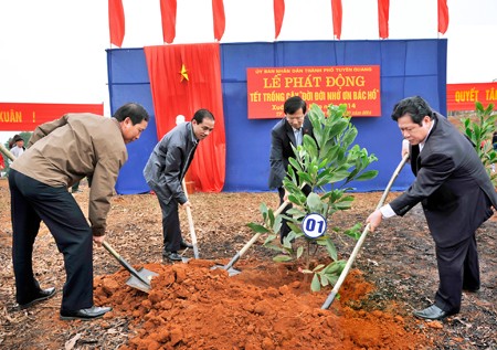 Tuyen Quang launches tree-planting movement - ảnh 1